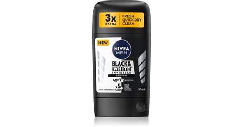 NIVEA MEN Black White Invisible Original Anti Transpirant Solide Pour