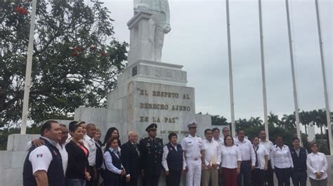 Notigape Conmemoran El Aniversario Del Natalicio De Benito Ju Rez