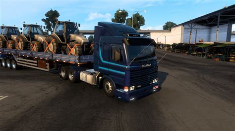 Live Ets Fazendo Frete A Scania Frontal Granel Mapa