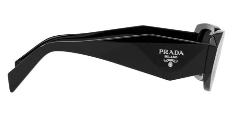 Prada Symbole PR 17WS 1AB5S0 49 Black Sunglasses