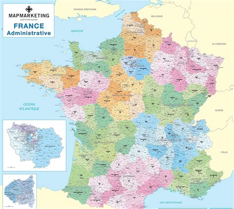 Carte De France Info ≡ Voyage Carte Plan