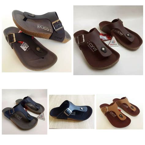 Jual SANDAL PRIA CARVIL BENZO 01 M ORIGINAL Shopee Indonesia