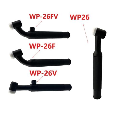 Tig Torch Body Argon Welding Torch Head Wp26 Valve Flex Air Cooled Gas