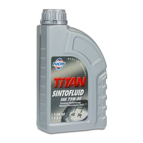 FUCHS TITAN SINTOFLUID 75W 80 1L Lubricant Store