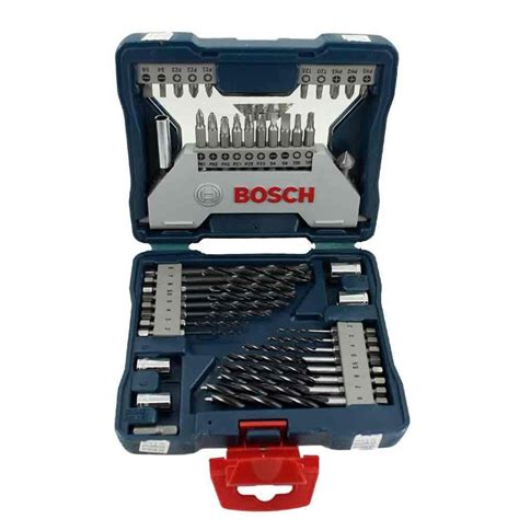 Jogo de Brocas e Bits 43 peças Bosch X Line Profissional Bosch 2607017510