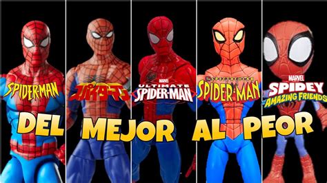 TODAS LAS FIGURAS DEL SPIDER MAN DE LAS CARICATURAS RANKING DEL PEOR