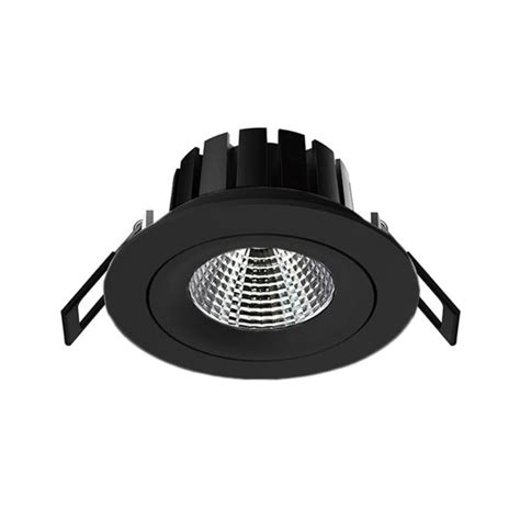 Slc Dl Led Luminaire Encastrable Noir K Luminaire Fr