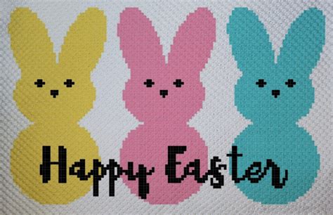 Easter Peeps Graph Highland Hickory Designs