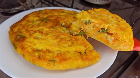 Torta De Tapioca De Frigideira Sem Trigo Com Apenas 1 Ovo Pronta Em 10 Minutos Para O CafÉ Da