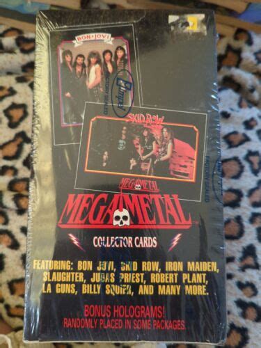 Mega Metal Trading Cards Impel Factory Sealed Box EBay