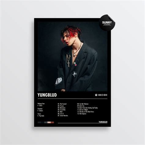 Yungblud Yungblud Album Cover Poster Sunny Designs Posters