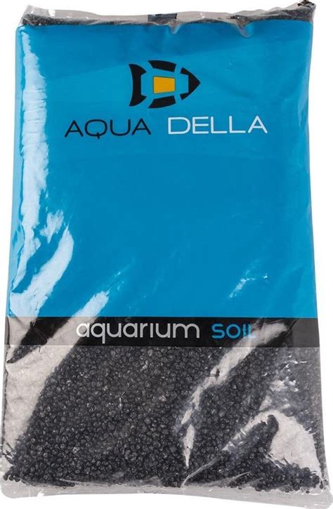 Aqua Della Aquarium Grind Zwart 10KG Bol