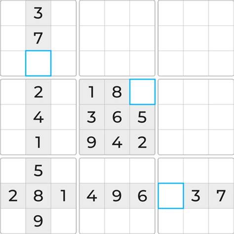 Beginner Sudoku X