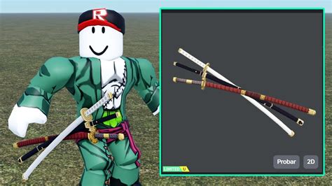 Consigue Espadas De Zoro One Piece Gratis En Roblox Youtube