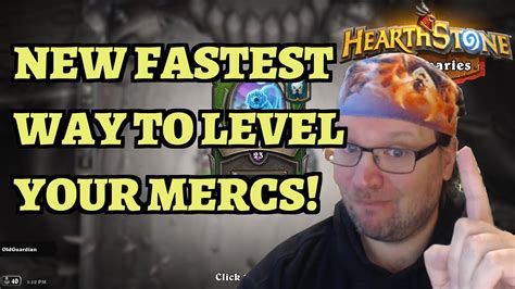 NEW Fastest Way To Level Up Your Mercenaries Hearthstone Mythic Boss