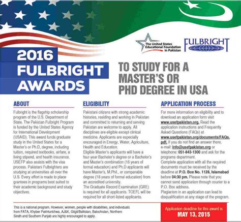 Fulbright Scholarships 2016 Etest And Admission