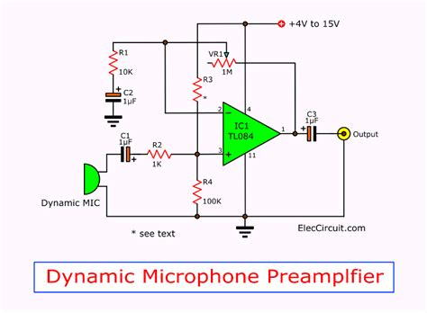 Diagram Microphone Preamp Connection To Interface Condenser