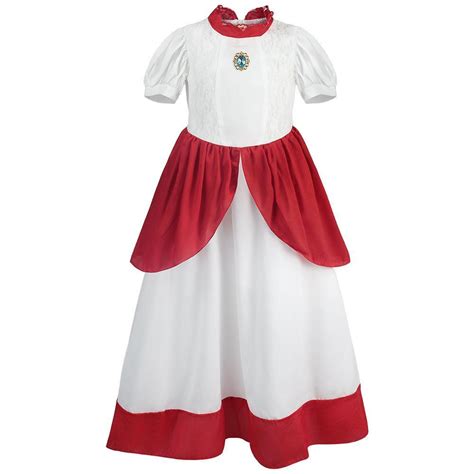 Pink Princess Fire Flower Dress - Cosplay Attire S-3XL - CosplaySpa