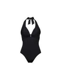 Pour Moi Cote D Azur Halterneck Control Swimsuit Belle Lingerie