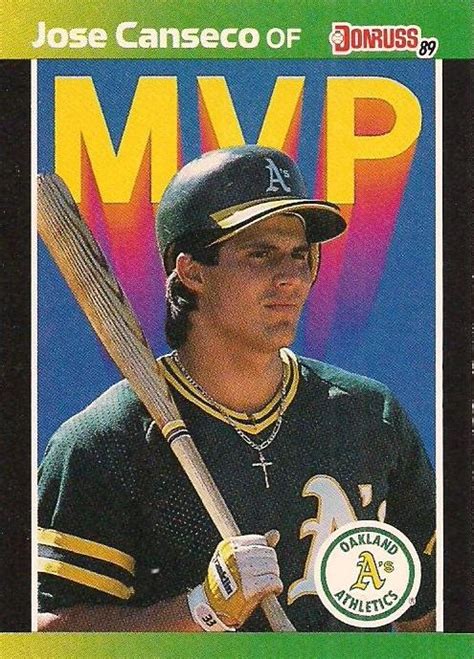 1989 Donruss Bonus MVP S BC 5 Jose Canseco Trading Card Database