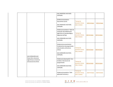 Cronograma DE ACTIVIDADES TECNOLOGIA EN ADSO Docx