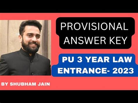 Pu Year Law Entrance Exam Answer Key Pu Year Law Entrance