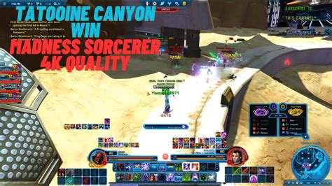 Swtor Pvp Tatooine Canyon Win Madness Sorcerer Youtube