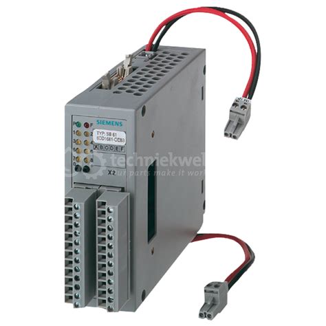 Siemens Industry Simatic Tdc Binary Input Module Simatic Tdc Sb