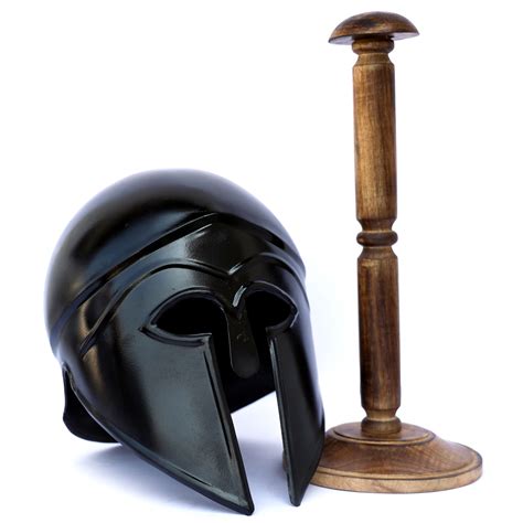 5th Century Corinthian Hoplite Helmet with Display Stand-3O3