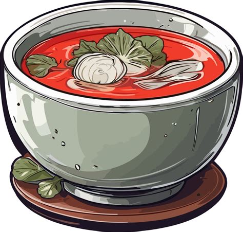 A Taste Of Seoul Showcasing Kimchi Soup Ai Generative 28713947 Png