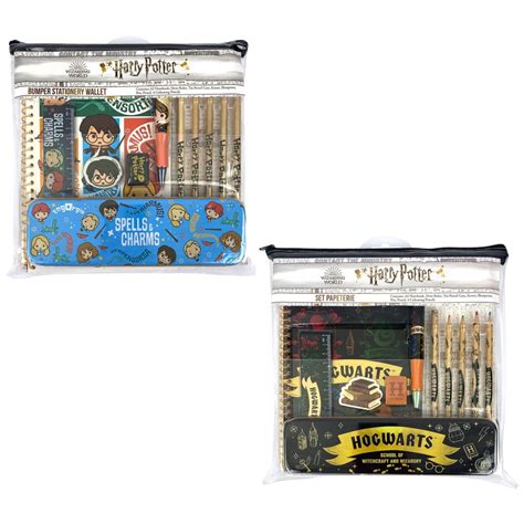 Harry Potter Bumper Stationery Set Pk Hogwarts Homesavers