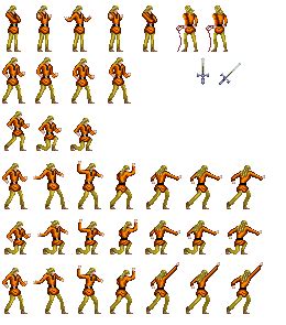 Detail Castlevania Sprite Sheet Koleksi Nomer