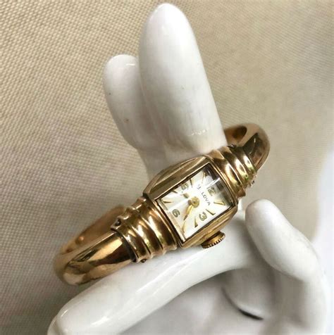 Vintage Bulova Watch Bracelet 10k Gold Filled 374553 L3 Bulova