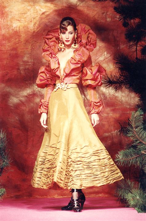 Christian Lacroix Haute Couture Fall Winter 1991 Christian Lacroix