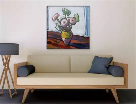 Zinnias Henry Lyman Sayen Plakat Galeria Plakatu