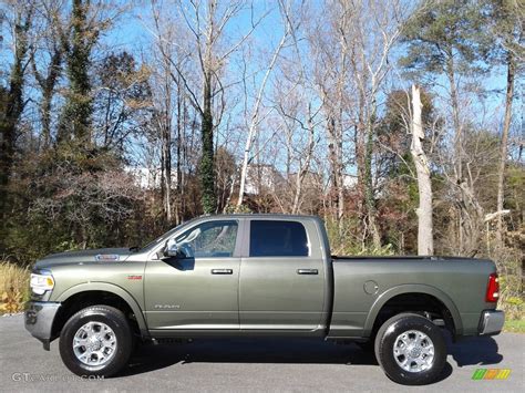 2020 Olive Green Pearl Ram 2500 Laramie Crew Cab 4x4 140341826 Car Color Galleries