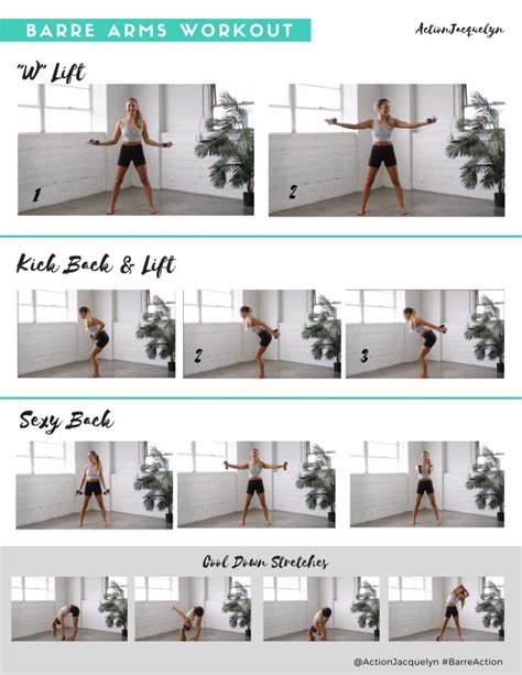 Barre Workout for Butt & Thighs - At home workout with Action Jacquelyn