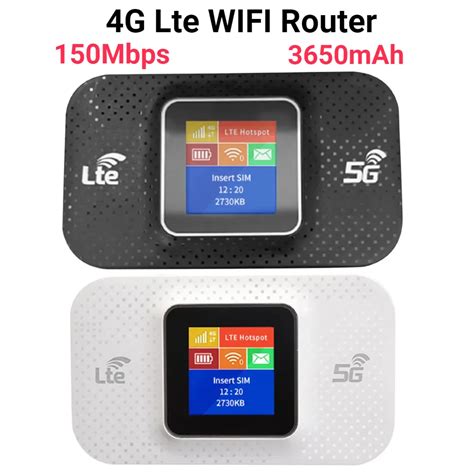 Enrutador Wifi G Lte Con Ranura Para Tarjeta Sim Enrutador Port Til