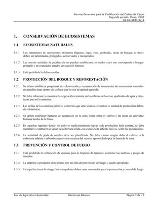 San Cacao Standards Pdf