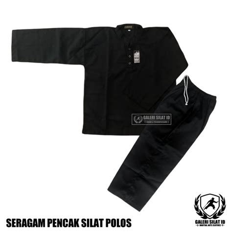 Jual Seragam Silat Polos Sakral Polos Baju Silat Polosan Sakral