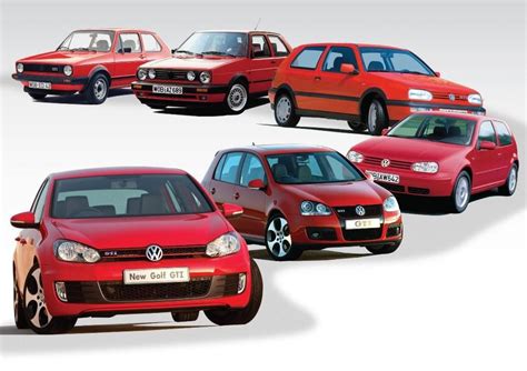 Evolution Of Golf Volkswagen Car Volkswagen Volkswagen Golf Gti