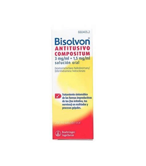 Comprar Bisolvon Antitusivo Compositum Mg Ml Solucion Oral A