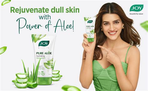 Joy Revivify Pure Aloe Hydrating Aloe Vera Face Wash 150 Ml Amazon In