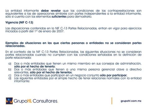 Implicaciones contables y fiscales de las partes relacionadas en México