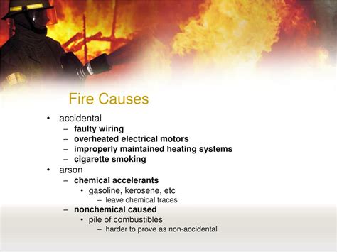 Ppt Forensic Aspects Of Fire Investigation Powerpoint Presentation