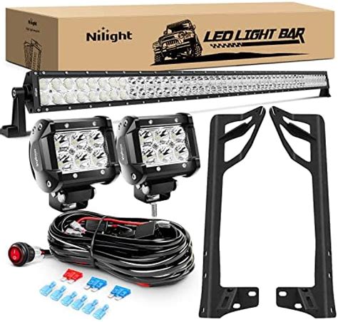 Amazon Nilight 70015C A LED Light Bar 22Inch 120W Curved Spot