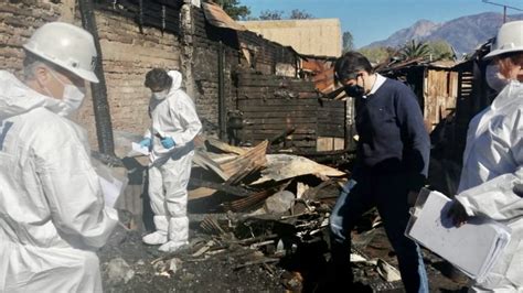 PDI investiga las causas de incendio que dejó dos fallecidos en