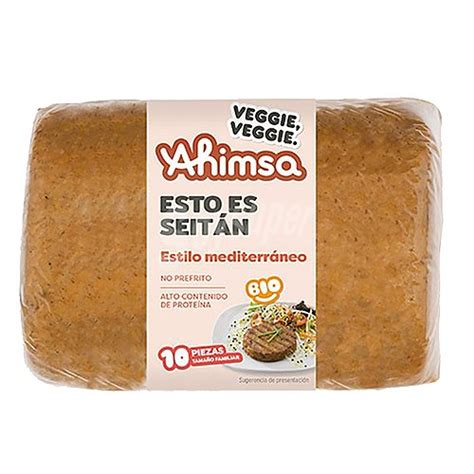 Ahimsa Ahimsa Seitán estilo Mediterráneo ecológico ahimsa 750 g