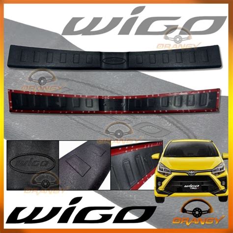 Toyota Wigo 2017 To 2023 OEM BLACK ALL BLACK Rear Stepsill 2018 2019