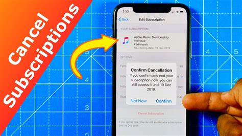 How To Cancel Subscriptions On Iphone Youtube